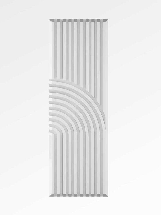 Композитная декоративная панель Decoplume Wave 8 (295*99*10мм),